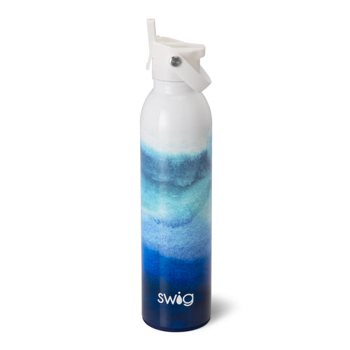 Swig Life 26oz Sapphire Insulated Flip + Sip Cap Water Bottle