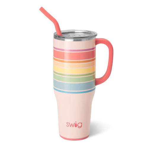 Swig Life 40oz Good Vibrations Insulated Mega Mug with Handle