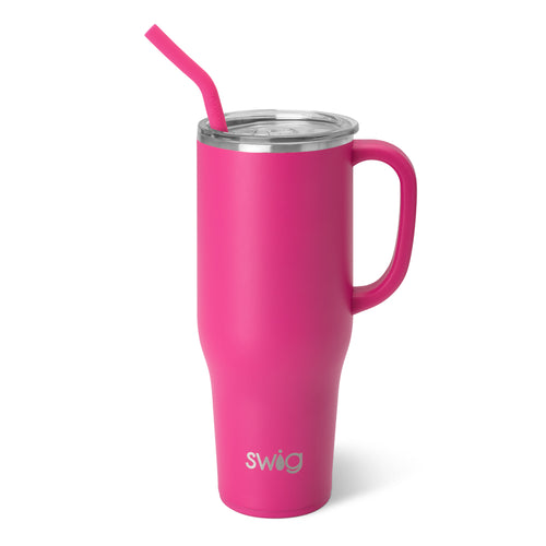 Swig Life 40oz Hot Pink Insulated Mega Mug with Handle