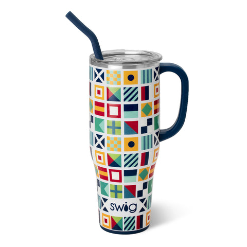 Granny Squares Mega Mug 40oz