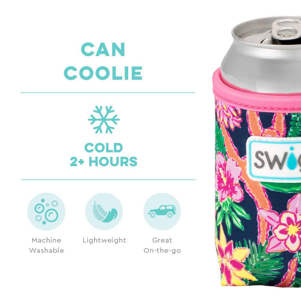 Swig Life Jungle Gym Insulated Neoprene Can Coolie temperature infographic - cold 2+ hours