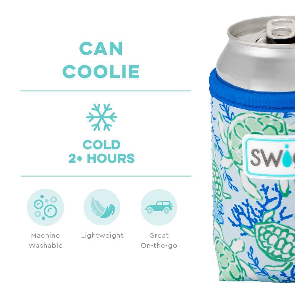 Swig Life Shell Yeah Insulated Neoprene Can Coolie temperature infographic - cold 2+ hours
