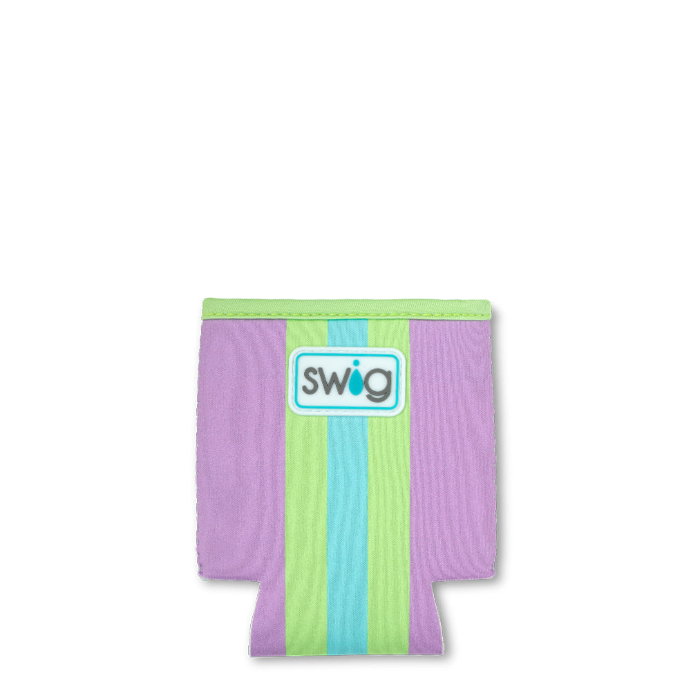 Swig Life Ultra Violet Insulated Neoprene Can Coolie Flat Lay
