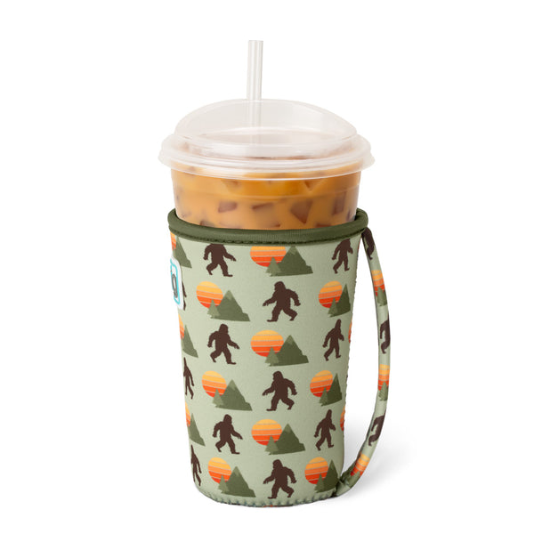 Swig Life Wild Thing Insulated Neoprene Iced Cup Coolie with hand strap