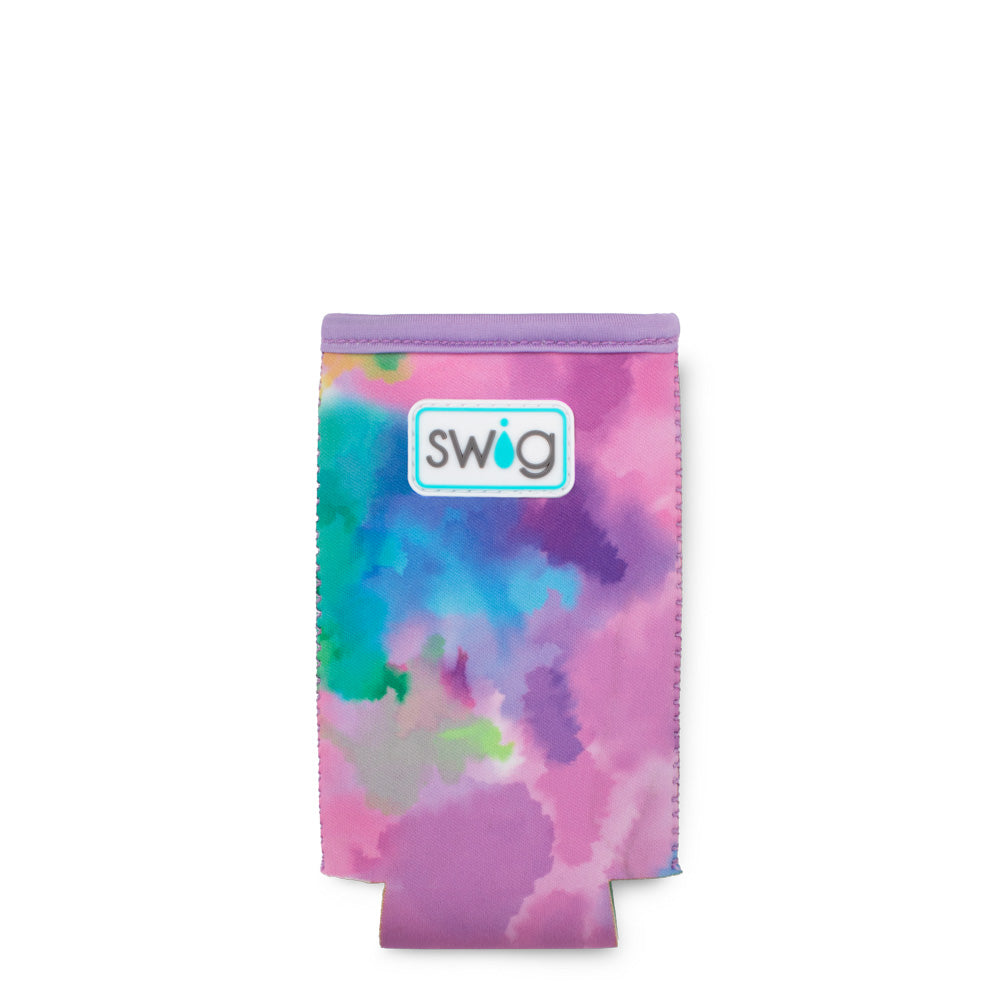 Swig Life Cloud Nine Insulated Neoprene Slim Can Coolie Flat Lay