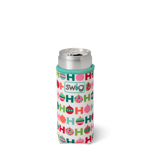 Swig Life Hohoho Insulated Neoprene Slim Can Coolie