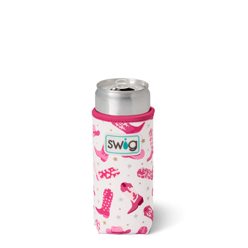 Swig Life Let's Go Girls Insulated Neoprene Slim Can Coolie
