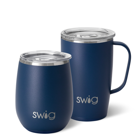 We've Got Spirit Navy + Orange Party Cup 24oz