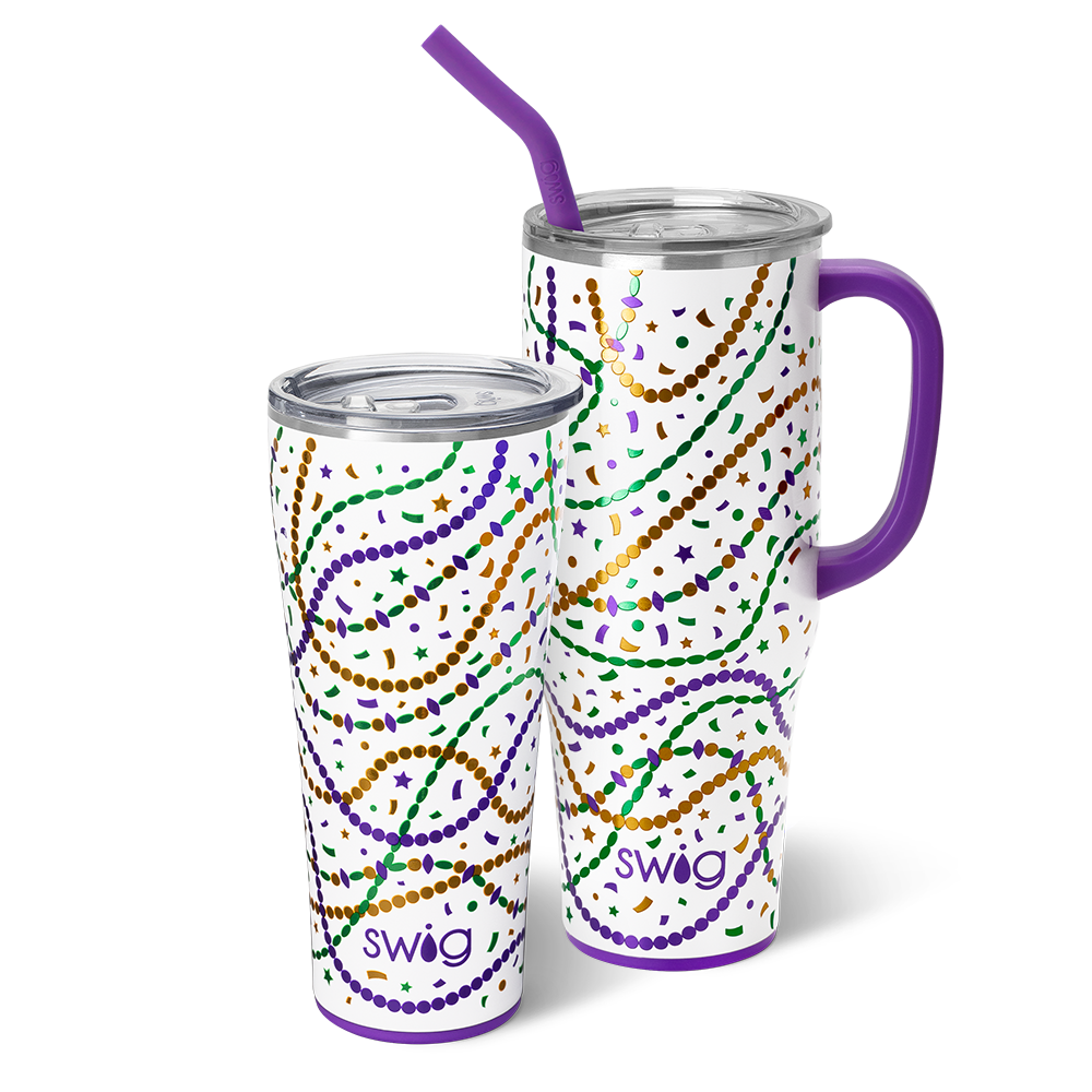 Swig Life Hey Mister Mega Set including a 32oz Hey Mister Tumbler and a 40oz Hey Mister Mega Mug