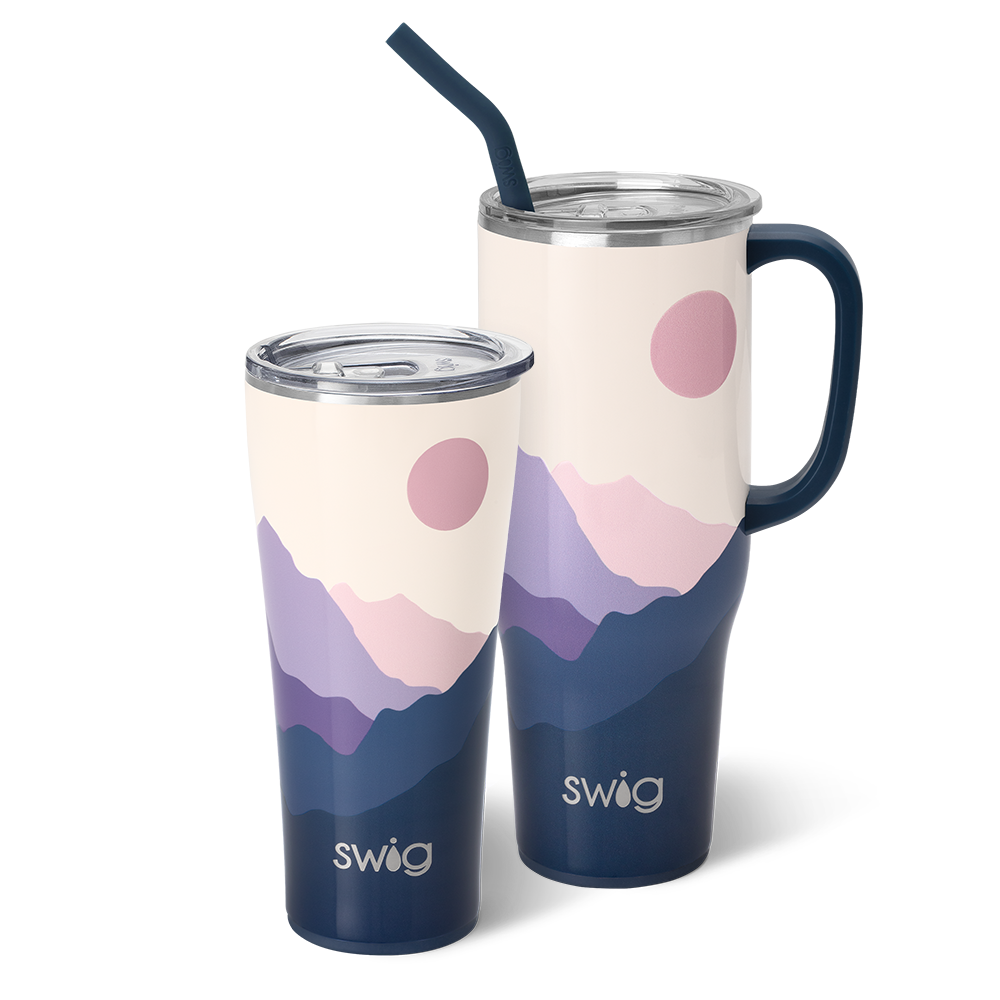 Swig Life Moon Shine Mega Set including a 32oz Moon Shine Tumbler and a 40oz Moon Shine Mega Mug