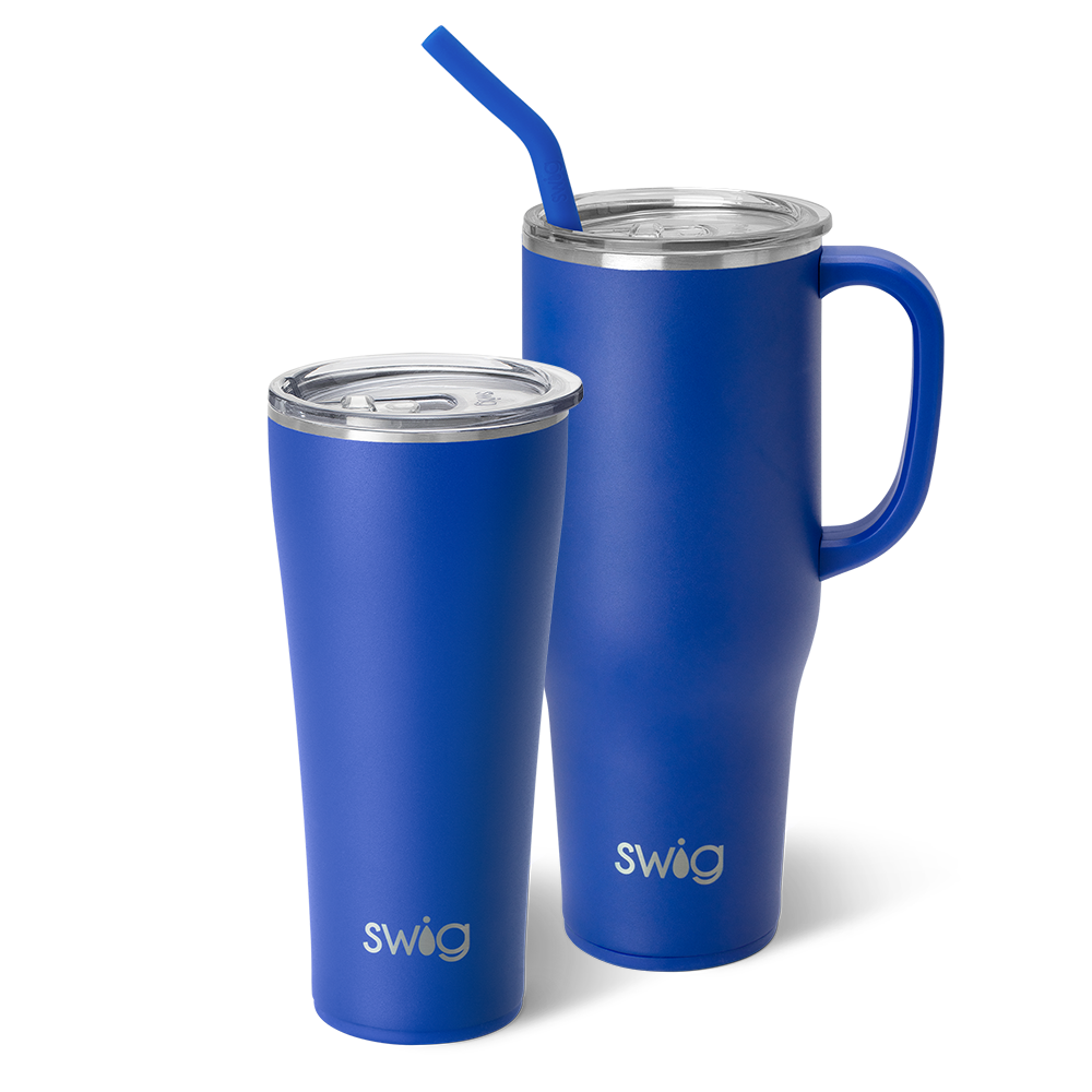 Swig Life Royal Mega Set including a 32oz Royal Tumbler and a 40oz Royal Mega Mug