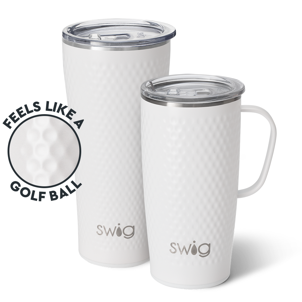 Swig Life Golf Partee XL Set including a 22oz Golf Partee Travel Mug and a 32oz Golf Partee Tumbler
