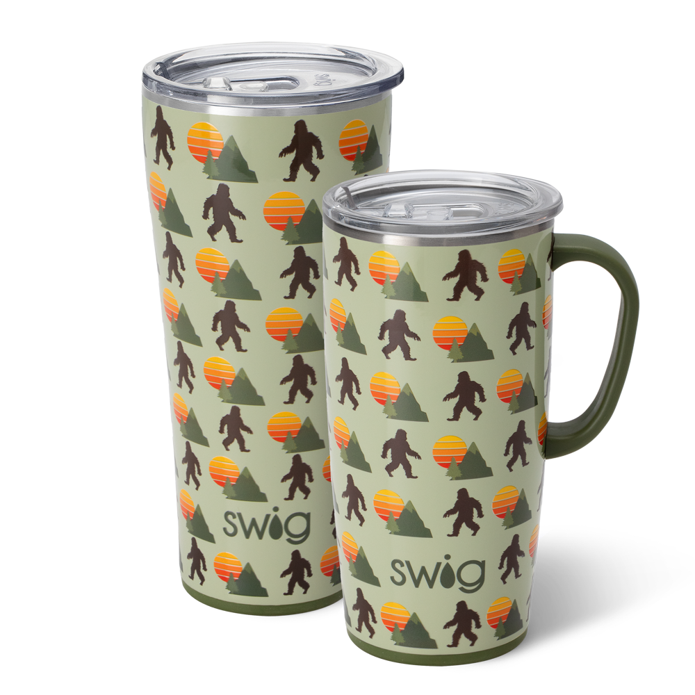 Swig Life Wild Thing XL Set including a 22oz Wild Thing Travel Mug and a 32oz Wild Thing Tumbler