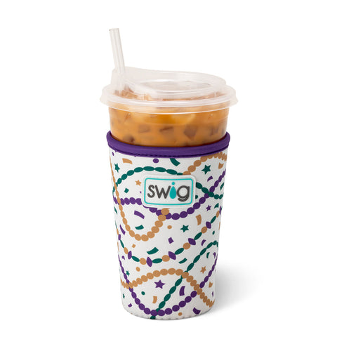 Christmas Bows Large Iced Cup Coolie