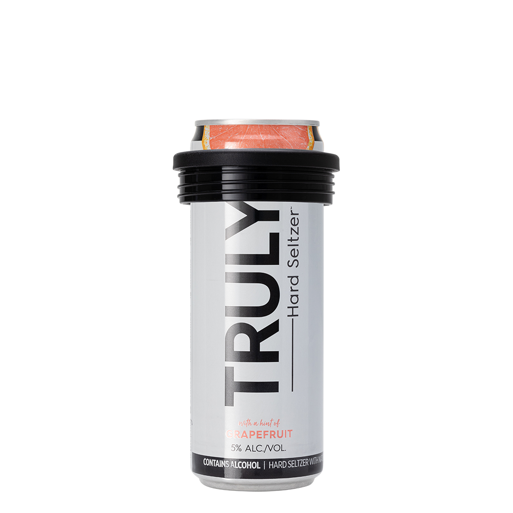 Black Replacement Ring 12oz Skinny Can Cooler
