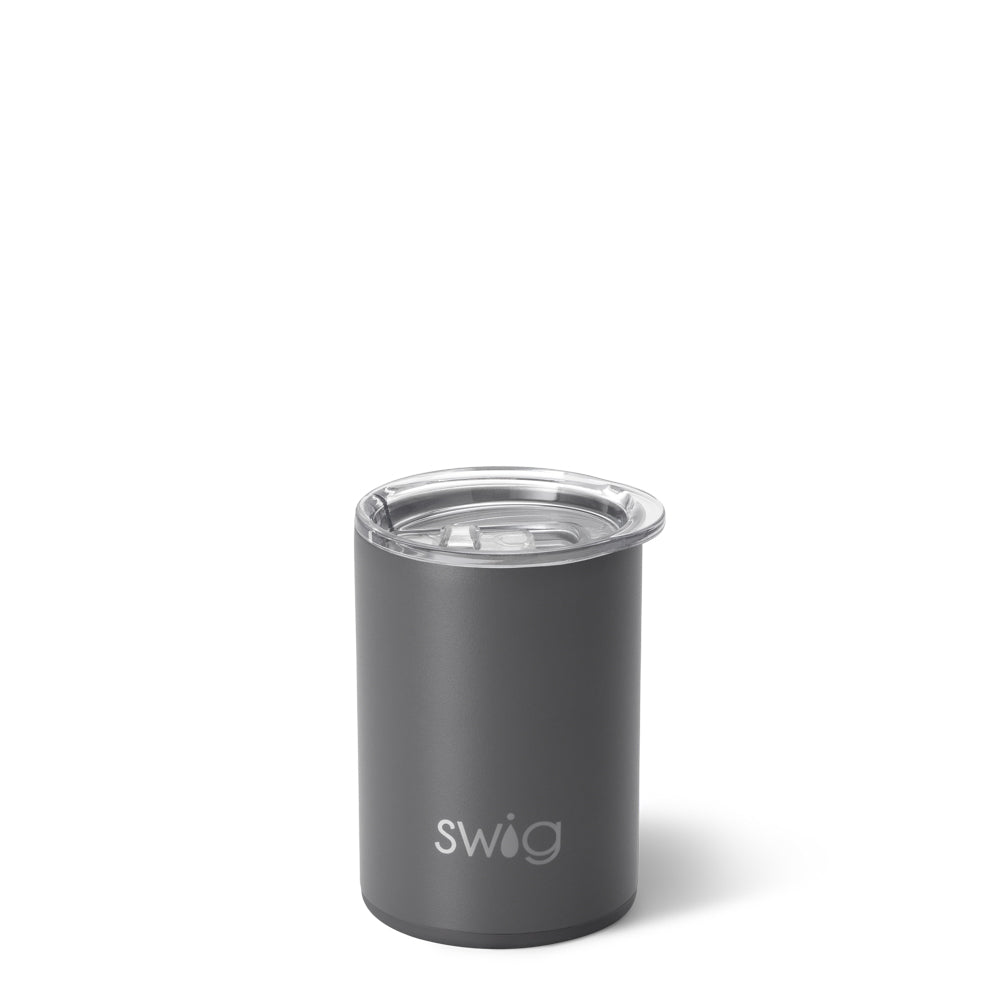 Swig Life 12oz Grey Insulated Short Tumbler