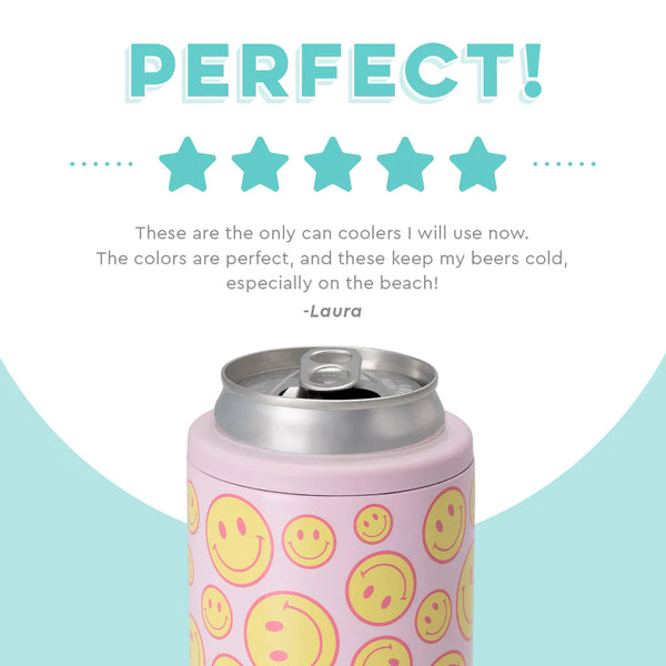 Swig Life customer review on 12oz Oh Happy Day Skinny Can Cooler - Perfect