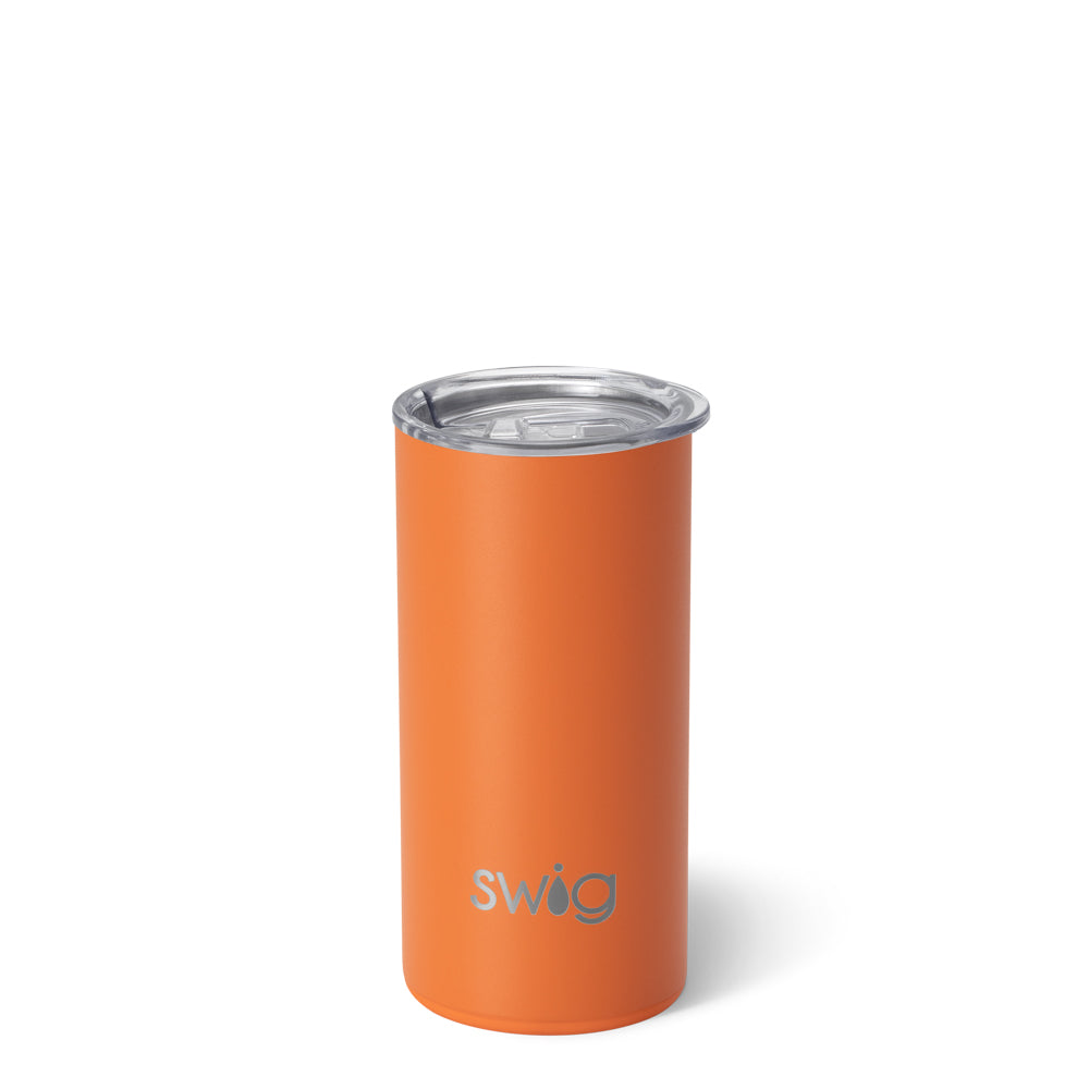 Swig Life 12oz Orange Insulated Slim Tumbler