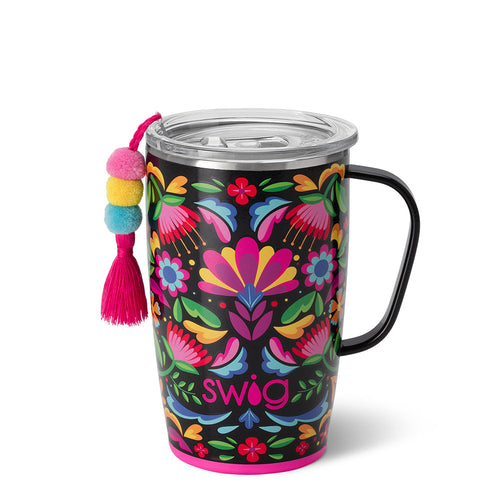 Swig Life 18oz Caliente Insulated Travel Mug with Handle and Tassle