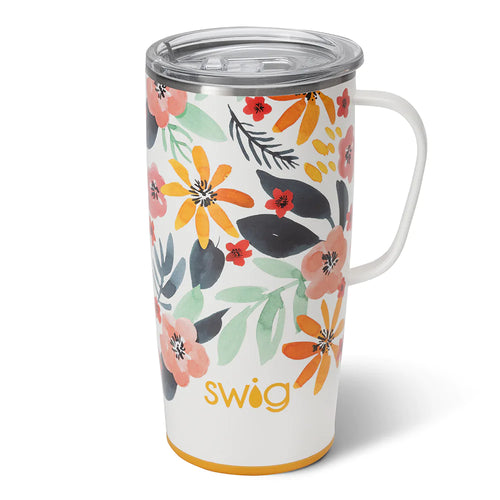 Swig Life 22oz Honey Meadow Insulated Travel Mug with Handle