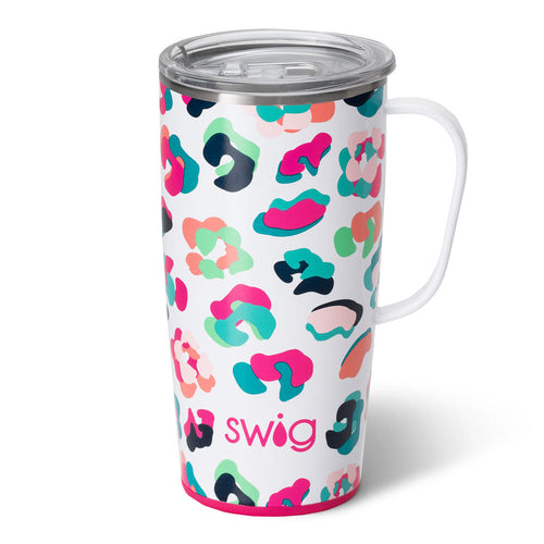 Swig Life 22oz Party Animal Insulated Travel Mug with Handle