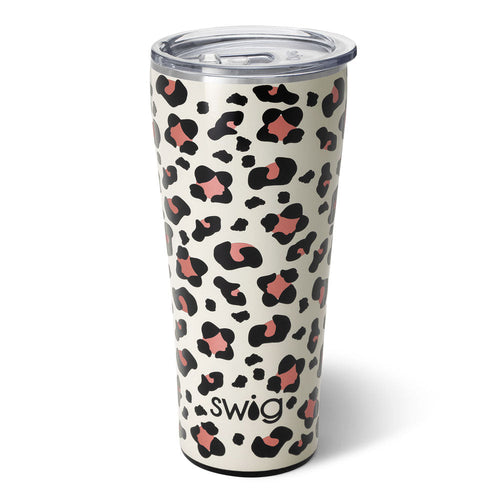 Swig Life 32oz Luxy Leopard Insulated Tumbler