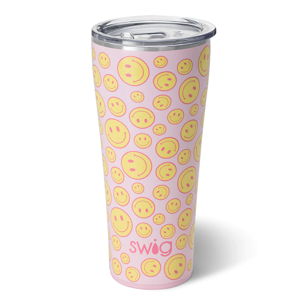 Oh Happy Day 32oz Insulated Tumbler - Swig Life