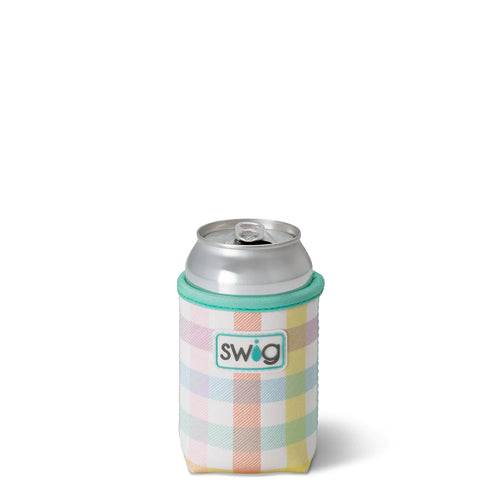 Pretty in Plaid 12oz Can Coolie - Swig Life