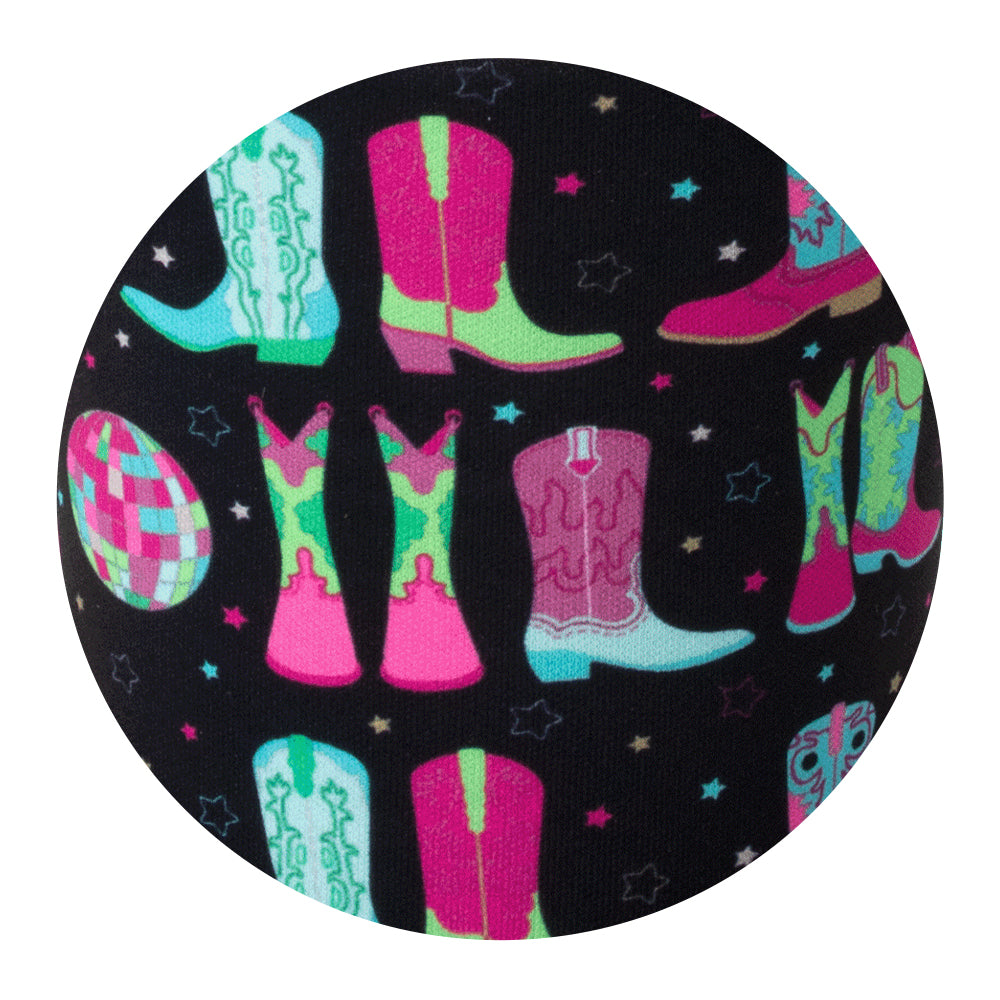 Disco Cowgirl Medium Iced Cup Coolie - Thumbnail 5