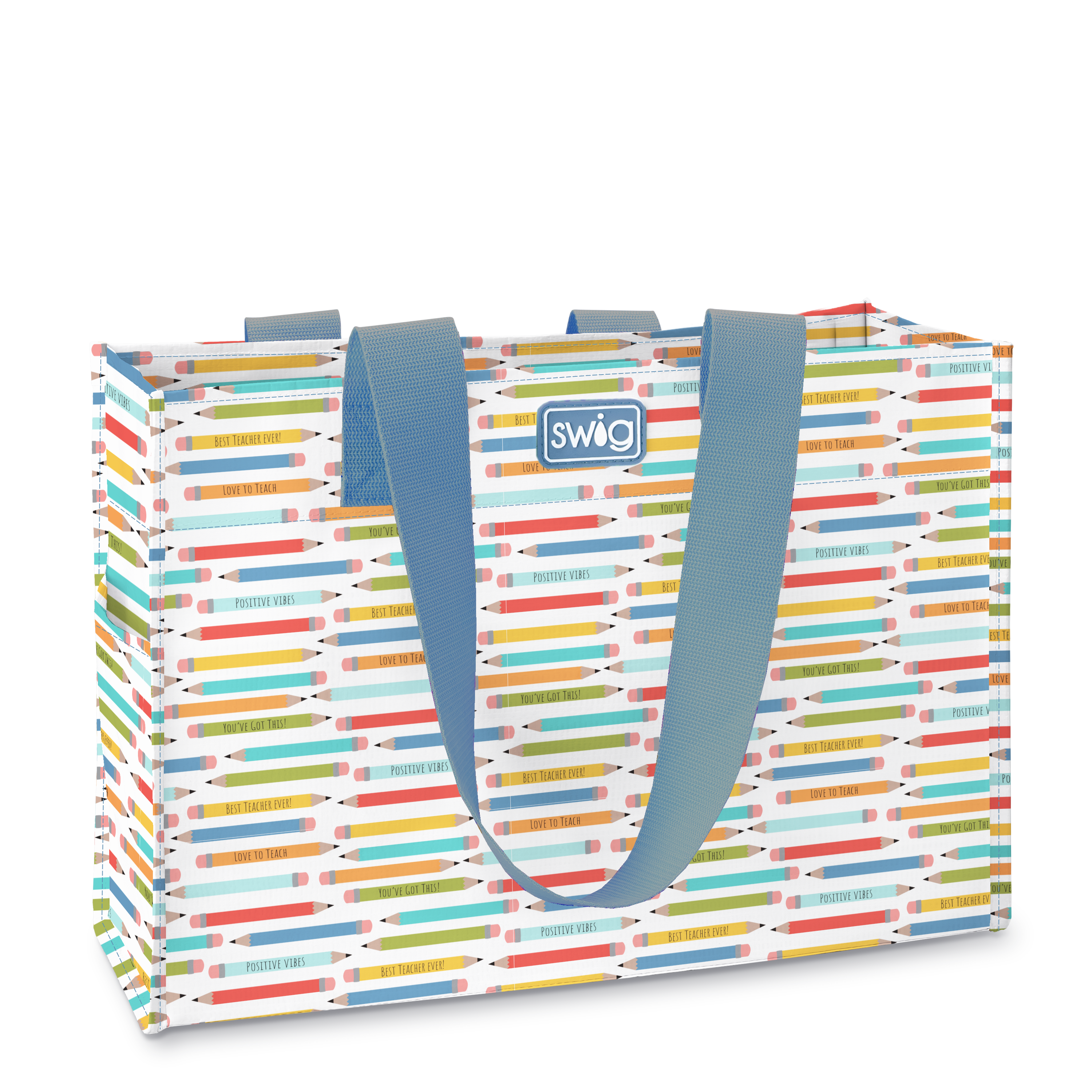 TEACHER LIFE Large Reusable Bag