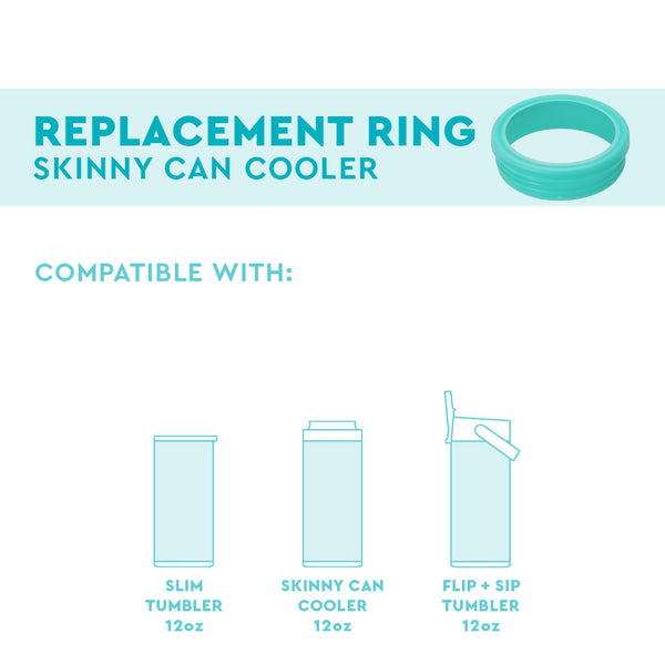 Swig Life Aqua Skinny Can Cooler Replacement Ring fit guide