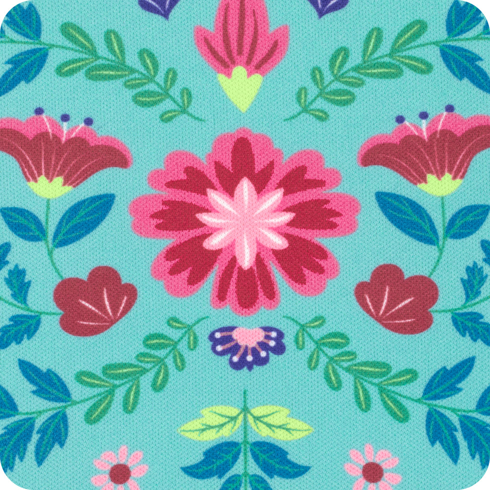Flora Azul Large Iced Cup Coolie