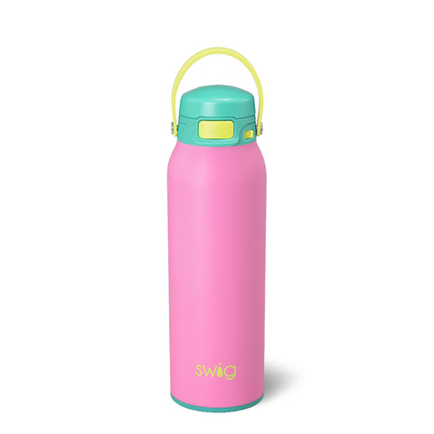 Sherbet Stripe Flip + Sip Bottle 26oz