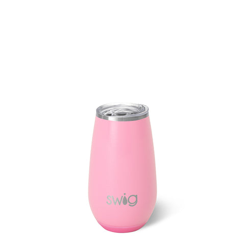 Shimmer Periwinkle Stemless Flute 6oz
