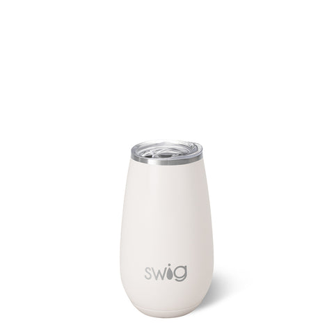 Shimmer Bubblegum Stemless Flute 6oz