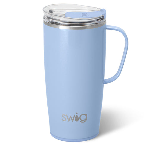 Shimmer Periwinkle Travel Mug 22oz