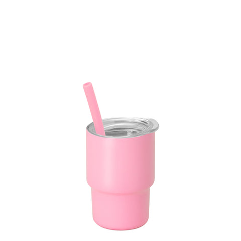 Shimmer Bubblegum Stemless Flute 6oz