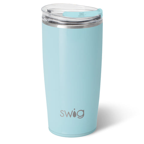 Shimmer Aquamarine Stemless Wine 12oz