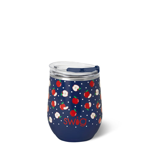 Apple Crisp Stemless Wine Cup 12oz