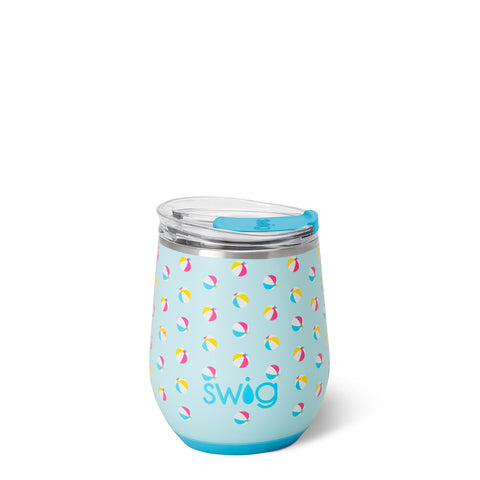 Beach Balls Skinny Can Cooler 12oz