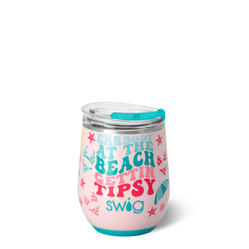 Errbody At The Beach Stemless Wine 12oz