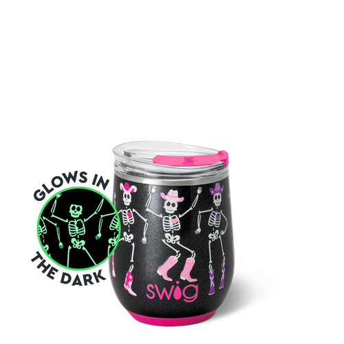 Let's Go Ghouls Stemless Wine 12oz