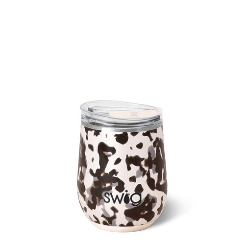 Blonde Tortoise Stemless Wine Cup 12oz
