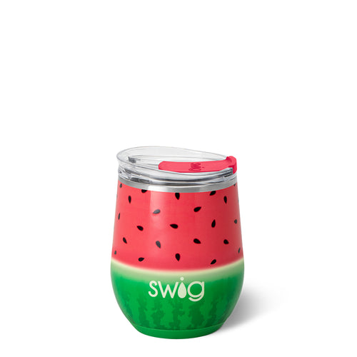 Melon Slice Stemless Wine 12oz