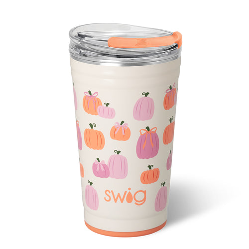 Pumpkins and Bows Party Cup 24oz
