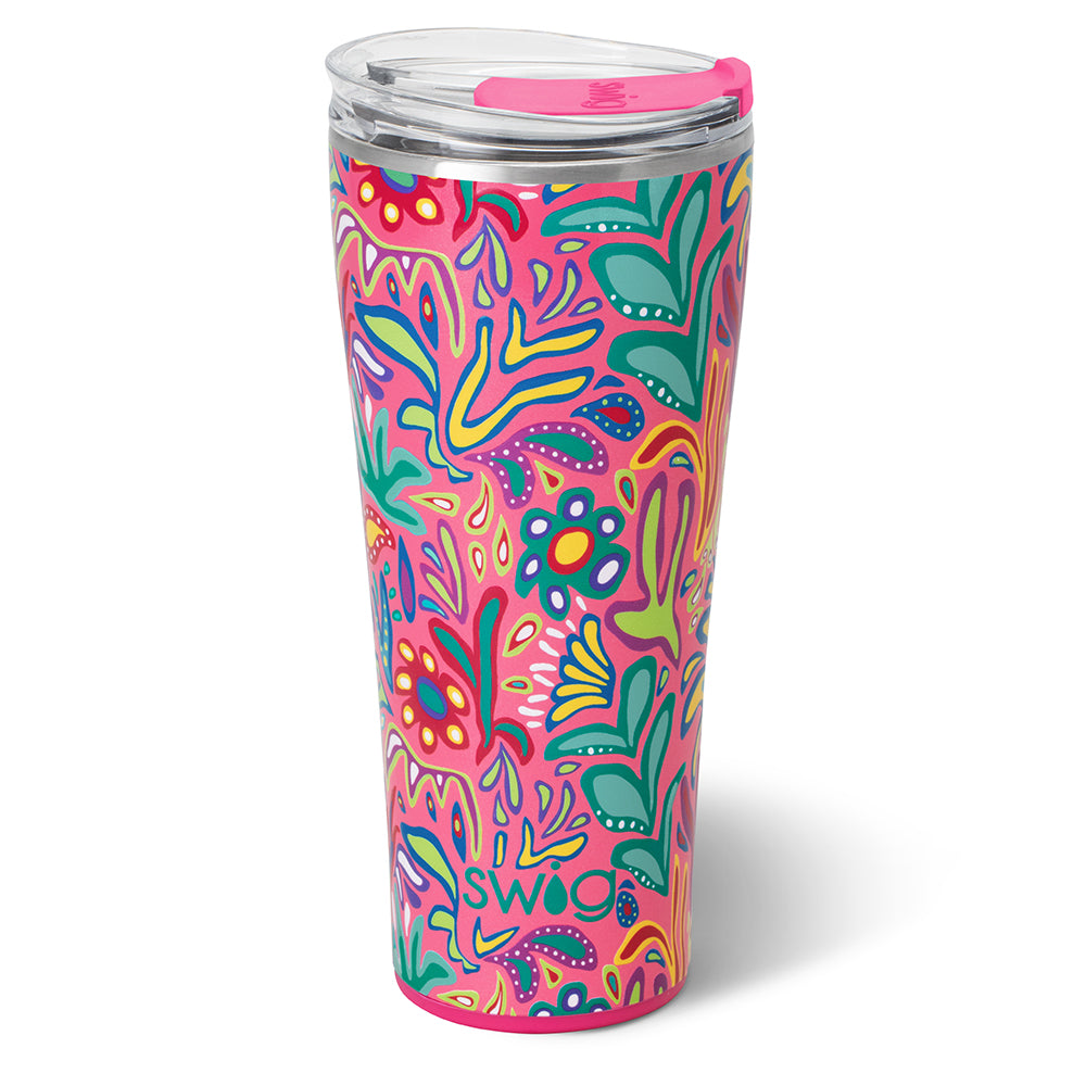 Flora Rosa Tumbler 32oz – Swig Life