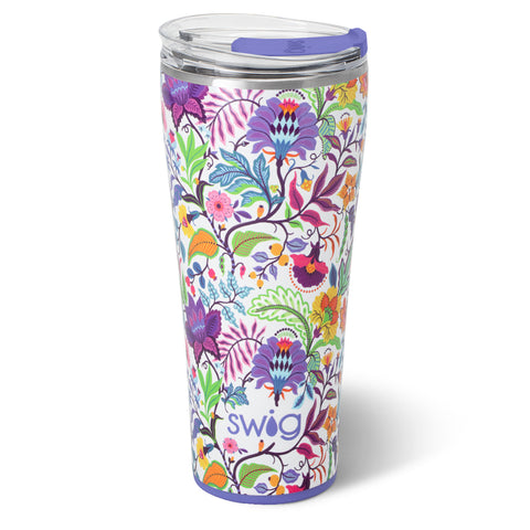 Orange Stemless Wine 12oz