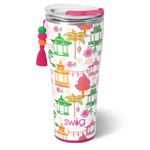 Pagoda Paradise Tumbler 32oz