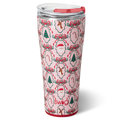 Christmas Cameos Tumbler 32oz