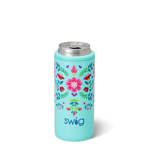 Flora Azul Skinny Can Cooler 12oz